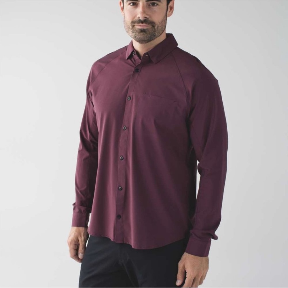 Lululemon Voyage Long Sleeve Button Down